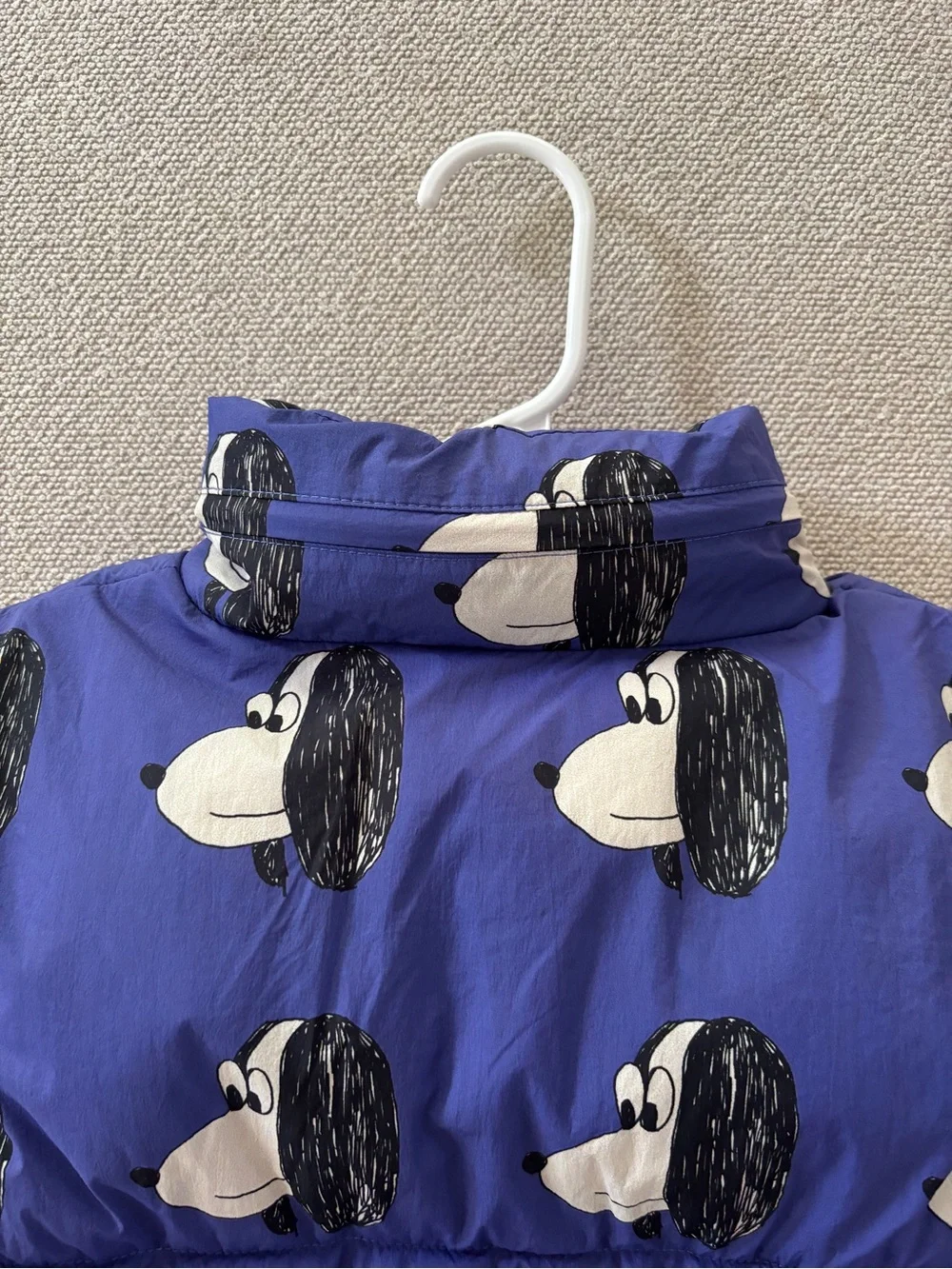 Bobo Choses 10-11Y Indigo Doggie Puffer Jacket Coat with Hood